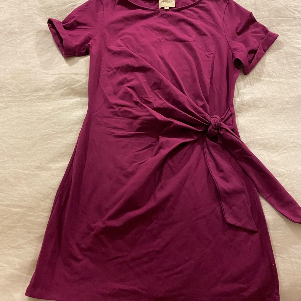 Sezane Pippa short dresss plum